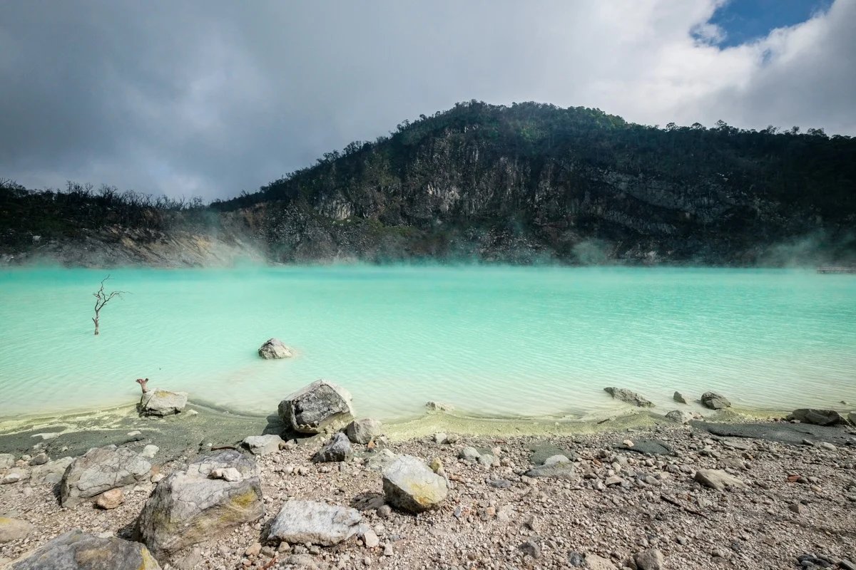 Jakarta White Crater Full-Day Private Tour
