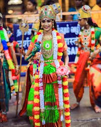 Madurai Meenakshi Devotional Child Makeup Tour