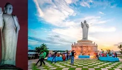 Hyderabad Heritage Tuk-Tuk Tour with Buddha Lake Cruise
