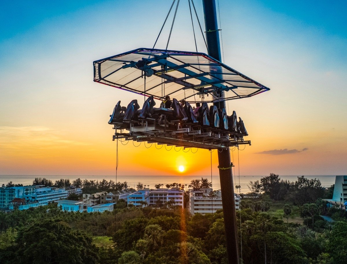 Phuket Dinner in the Sky Sunset Gourmet Experience