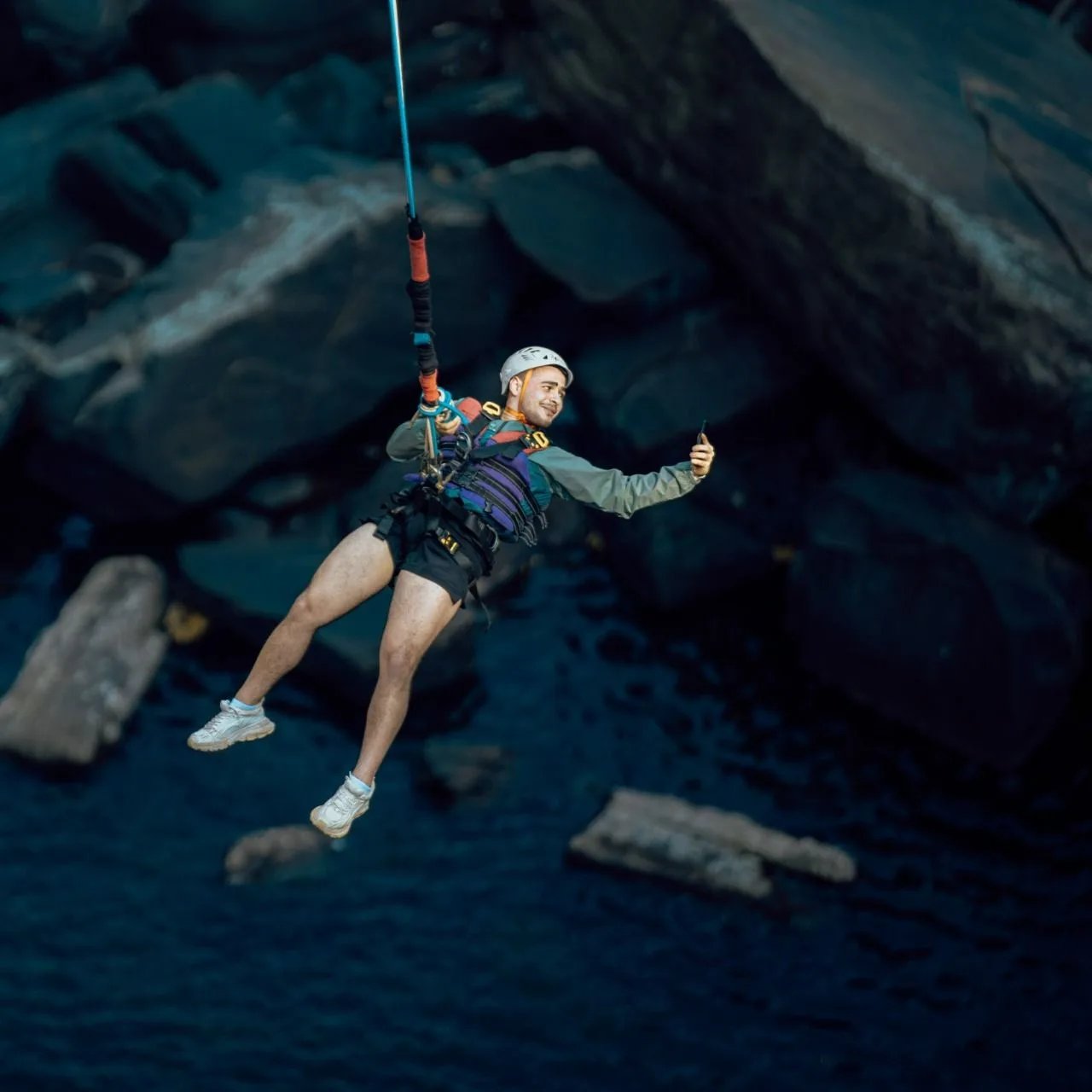 Lakshapana Waterfall Bungee Jump with Pickup From Kandy