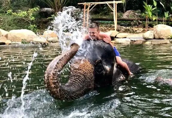Kapong Tubing and Elephant Bathing Day Tour