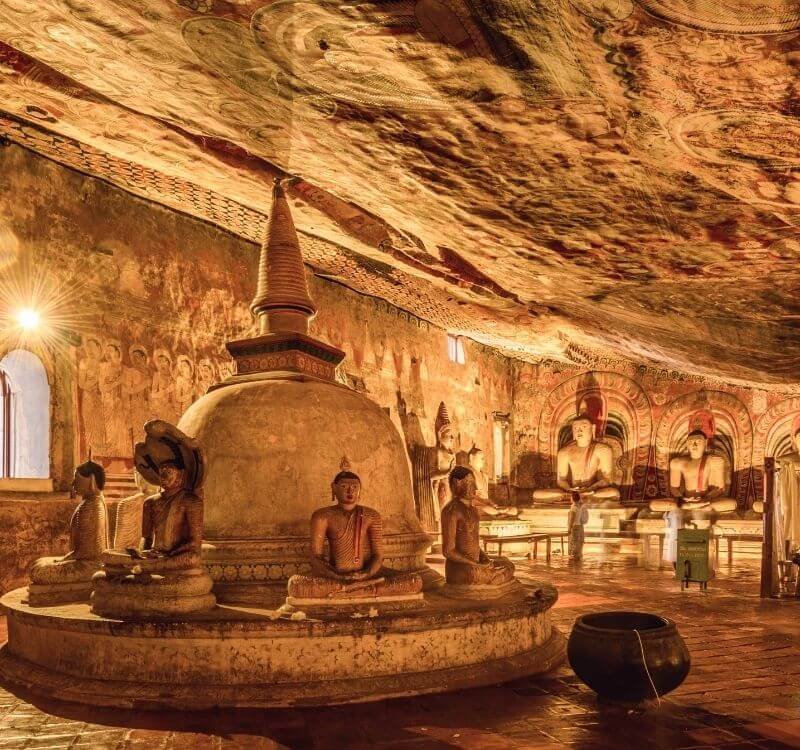 Polonnaruwa Heritage & Dambulla Transfer