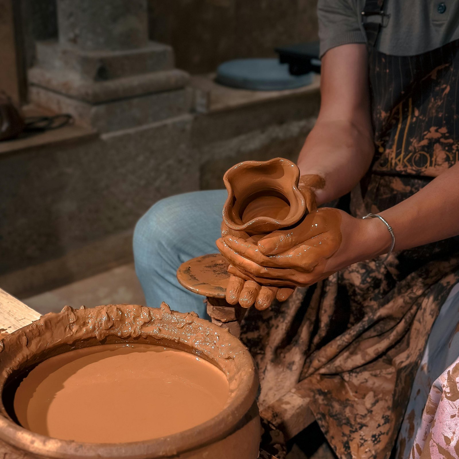 Tamil Pottery Workshop Cultural Experience