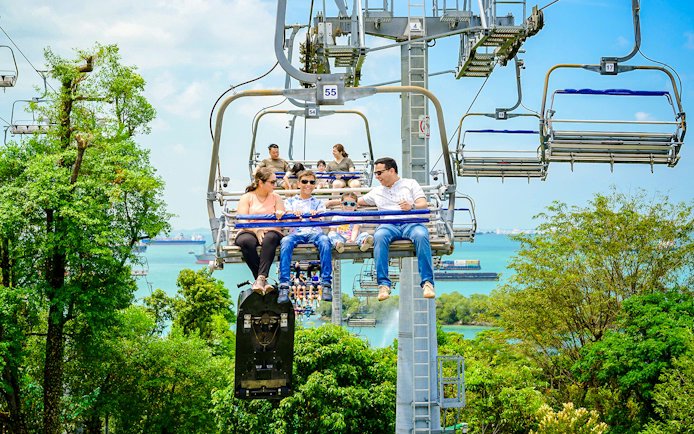 Sentosa Adventure Tour Cable Car Luge Aquarium Show, Wings